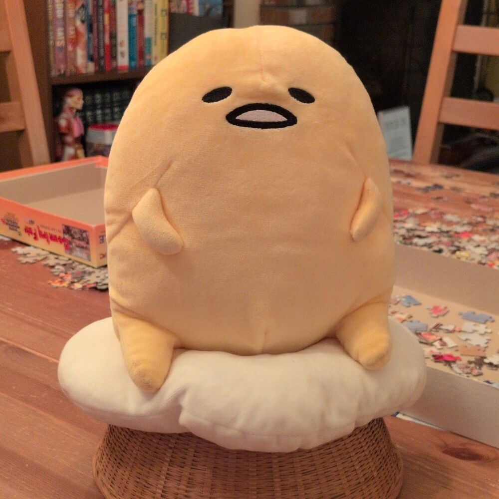 Sanrio Gudetama The Lazy Egg 7" Plush Stuffed Animal Toy